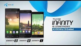 Telenor Infinity 4G series Smartphones