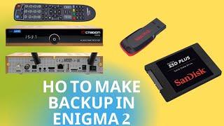 #Enigma2 كيفية عمل Backup لصور ENIGMA 2