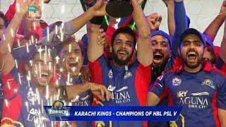 Karachi kings celebration and  award ceremony