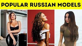 Top 10 Most Popular Hottest Russian Models 2023 -  INFINITE FACTS