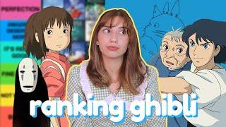 Tier Ranking EVERY Studio Ghibli Movie