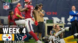 Pittsburgh Steelers vs. Houston Texans Game Highlights  NFL 2023 Week 4