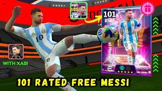 How To Train 101 Rated Lionel Messi In eFootball 2025 Mobile  eFootball  #pesera