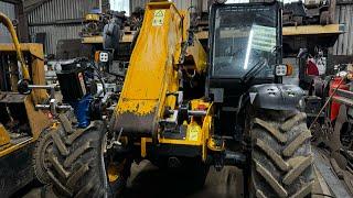 Line boring JCB 526-56 with S power