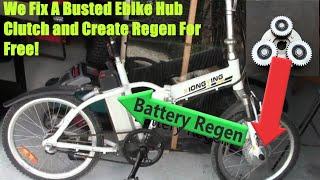 How To Fix A Faulty Ebike Hub Motor Clutch Bonus Regen For Free