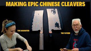 Crafting the Ultimate Chinese Cleaver Duo for Father and Daughter