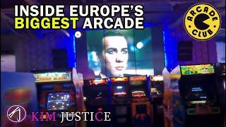 Inside Europes BIGGEST Arcade Arcade Club + NerdCon  Kim Justice