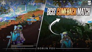 The Comeback match of BGIS  Frags BGIS  BGMI ️️