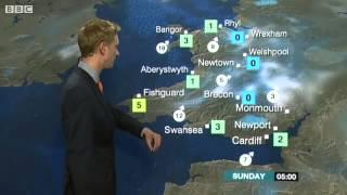 Weather forecast for Wales