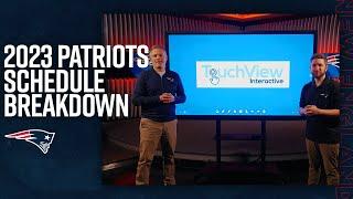 2023 New England Patriots Schedule Breakdown  Tom Brady Returns Patriots Head to Germany & More