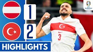 Austria vs Turkey 1-2 - ALL GOALS & Highlights - EURO 2024