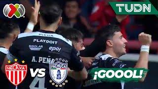 ¡TREMENDO GOLAZO DE EMILIO MARTÍNEZ  Necaxa 1-0 Pachuca  CL2024 - Liga Mx J8  TUDN