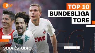 Top 10 Tore des Jahrtausends  Bundesliga  sportstudio – ZDF