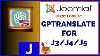 First Look at GPTranslate for Joomla -  WMW 256