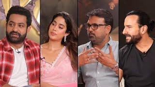 Exclusive Interview with Devara Team  NTR Saif Ali Khan Janhvi Koratala Siva  Sandeep Reddy Vanga