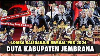 KABUPATEN JEMBRANA TAMPIL BEDA DI TAHUN INI LOMBA BALEGANJUR REMAJA PESTA KESENIAN BALI XLVI 2024