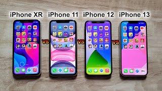 iPhone 13 vs iPhone 12 vs iPhone 11 vs iPhone XR Speed Test in 2022  Crazy Results HINDI