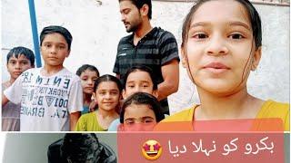 Bakro ko nehla dia   Surprised Fun with PaPa  #masti #comedy #cute Hooria Fatima vlog