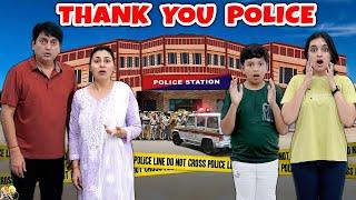 THANK YOU POLICE  Meeting the Superintendent of Police  Family Short Movie  Aayu and Pihu Show