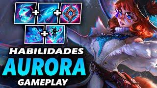 Habilidades de Aurora NUEVO CAMPEON de League of Legends.