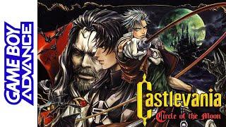 Longplay GBA - Castlevania Circle of The Moon 100% Map HD 60FPS