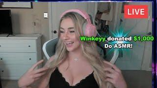 Donating $1000 To Twitch Streamers if they do ASMR