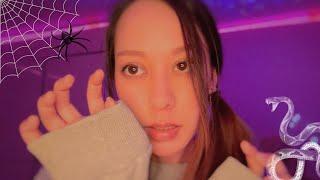 ASMR Spiders Crawling Up Your Back  Snakes Slithering Down 