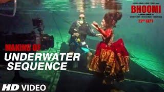 Bhoomi Making Of Underwater Sequence  Sanjay Dutt Aditi Rao Hydari Sharad kelkar 