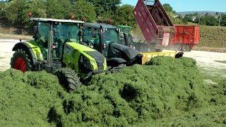 Silage 18 - Pitwork with Two Buckrakes