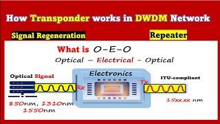 Transponder in DWDM Network  CDC ROADM  Contentionless ROADM   DWDM OTN Optical Fiber