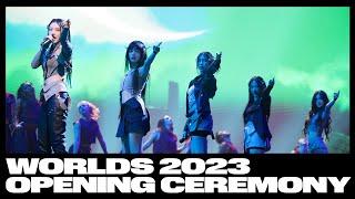 Worlds 2023 Finals Opening Ceremony Presented by Mastercard ft. NewJeans HEARTSTEEL and More