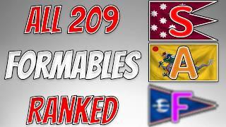 All 209 Formables RANKED in Rise of Nations