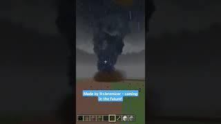 Minecraft Bedrock Tornado Addon 1.18 BETA - coming soon