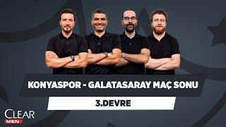 Konyaspor- Galatasaray Maç Sonu  Ersin Düzen & Ilgaz Çınar & Serkan Akkoyun & Uğur K.  3. Devre