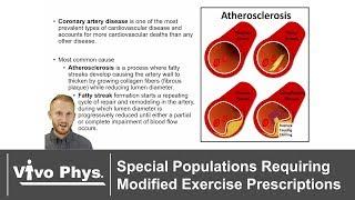 Special Populations Requiring Modified Exercise Prescriptions