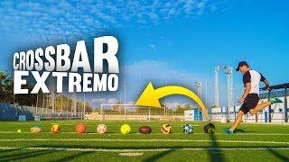 CROSSBAR EXTREMO *10 BALONES DIFERENTES* ¡Retos de Fútbol