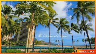 Waikiki Beach hawaii  Hilton Hawaiian Village ️ Kalakaua Ave  Hawaii