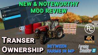 Farming Simulator 22 Mod Review  Transfer Ownership