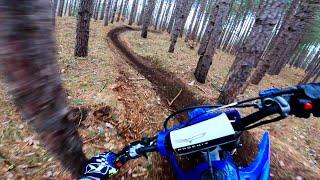 Doesnt Get Better Than THIS - dirt bike fast trail riding