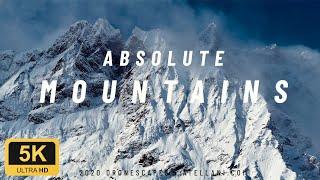 Absolute Mountains  Nature Videos in 5K  Ultra HD Drone Video 60FPS