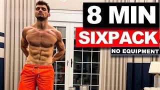 8 Min Perfect Sixpack Workout  Burning Fat at Home  velikaans