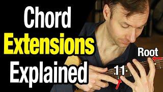 9 11 13 Chords  Guitar Extended Chords