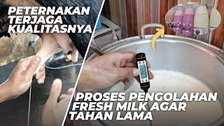 Begini Proses Pengolahan Susu Murni Agar Tahan Lama Fresh Saat Dijual dan Terjaga Hiegenis