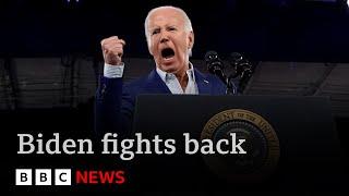 Biden on Debate  “When you get knocked down you get back up”  BBC News