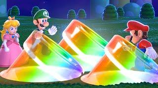 Super Mario 3D World - 3 Player Co-Op - World 1 + World 2 4K60FPS