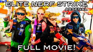 Elite Nerf Strike Arsenal  Full Movie Nerf War