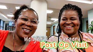 Sadi Weight Loss Surgery 1st PostOp Visit  Shes Doing Great  Guess How Much Weight She Has Lost?