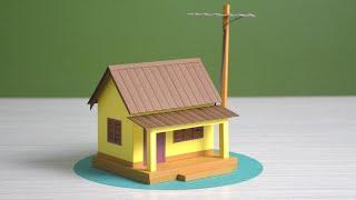 Best paper house making idea  easy DIY at home