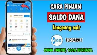 Cara Pinjam Saldo Dana  Cara Pinjam Uang di Dana