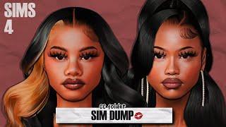 Urban Sim Dump 185  + CC Folder & Sims Download  Sims 4 Create a Sim